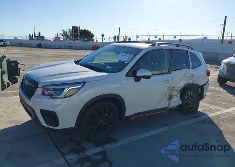 2021 Subaru Forester Sport from USA, damaged, VIN JF2SKARC1MH431817